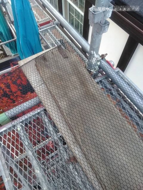 塩尻市広丘ドーマ水切り鳥除け