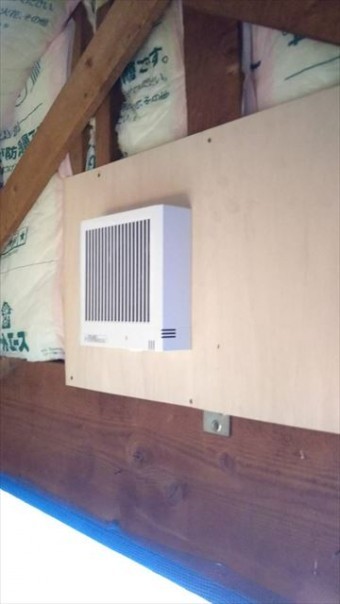 温度センサー付換気扇
