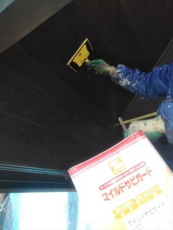 諏訪山荘屋根壁修繕