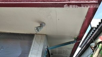 塩尻市緑ヶ丘 軒天塗装