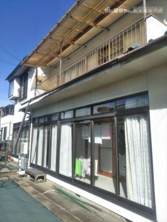 松本市小屋K邸雨樋