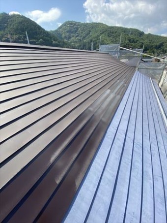 塩尻市ガルバリウム鋼板