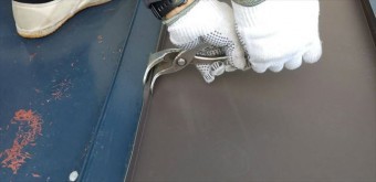 塗装不可板金被せ工法