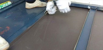 塗装不可板金被せ工法