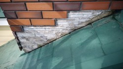 松本市梓川M邸煙突サイディング