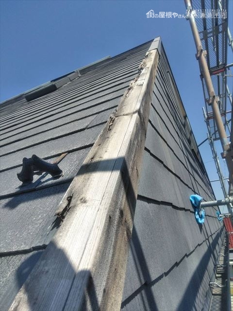 松本市寿I邸棟雨どい