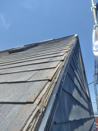 松本市寿I邸棟雨どい