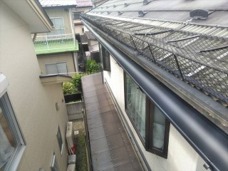 諏訪市大和S邸雨どい交換