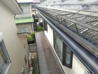 諏訪市大和S邸雨どい交換