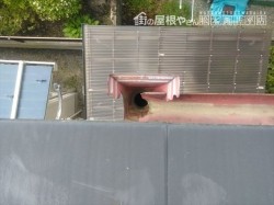 諏訪市大和S邸雨どい交換