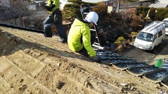 東筑摩郡麻績村M邸屋根葺き替え