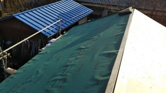 東筑摩郡麻績村M邸屋根葺き替え