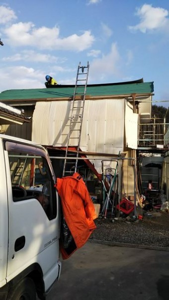 東筑摩郡麻績村M邸屋根葺き替え