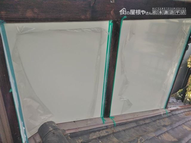 松本市元町漆喰補修