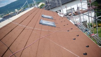 塩尻市大門Y邸屋根葺き替え