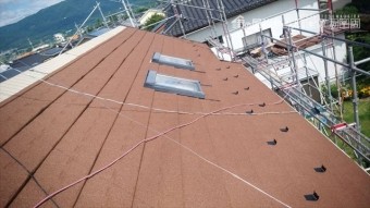 塩尻市大門Y邸屋根葺き替え