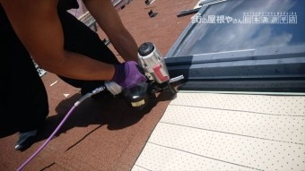塩尻市大門Y邸屋根葺き替え
