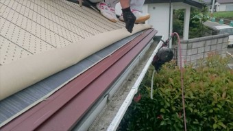 塩尻市大門Y邸 屋根葺き替え