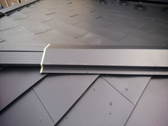 スレートにタフワイドカバー工法