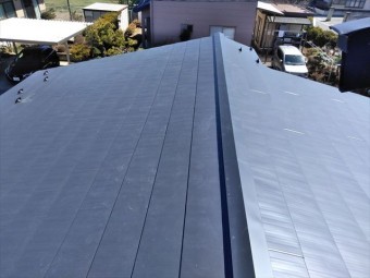 松本市波田K邸屋根葺き替え