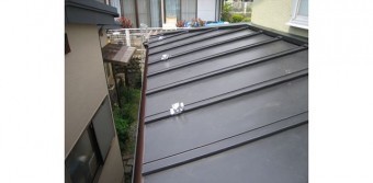 屋根カバー工法「板金被せ工法