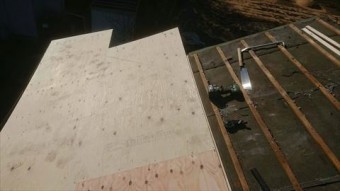 瓦おろし タフワイド施工