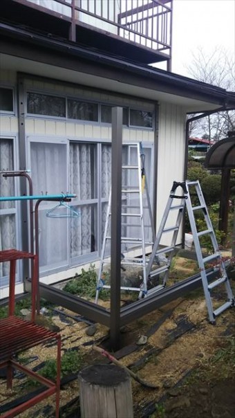 安曇野市穂高F邸サンルーム