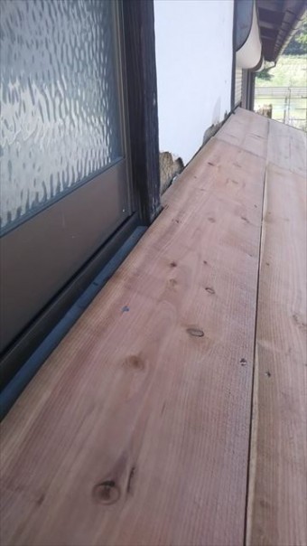 松本市梓川H邸庇工事