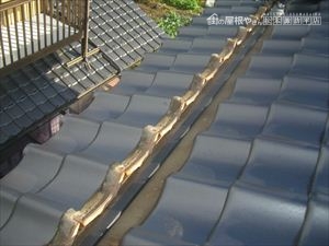 雪止め設置