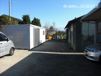 大型物置設置