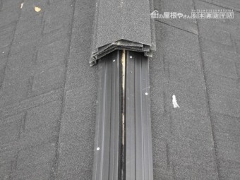 茅野市北山A邸屋根葺き替え施工中