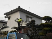 安曇野市穂高屋根葺き替え工事