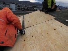 安曇野市穂高屋根葺き替え工事