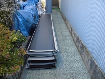 諏訪市小和田F邸屋根葺き替え