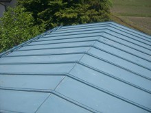 安曇野市穂高 倉庫屋根塗装