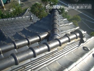 塩尻市大門T様瓦積み直し