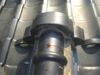 塩尻市大門T様瓦積み直し