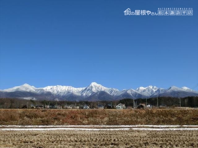 茅野市玉川屋根壁現調