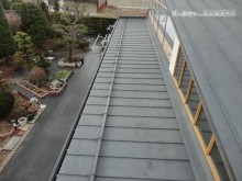 松本市屋根フッ素塗替え施工前