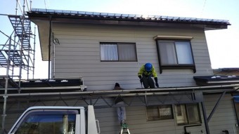 茅野市玉川Y邸瓦屋根葺き替え