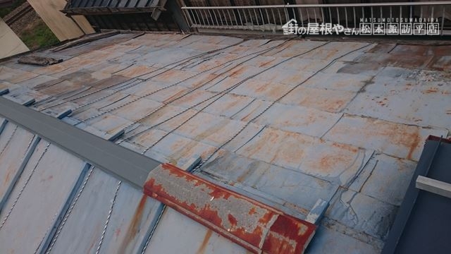 諏訪市小和田 屋根葺き替え