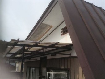 トタン屋根現調
