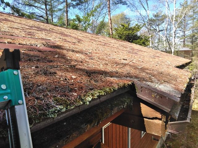茅野市豊平 屋根・軒天