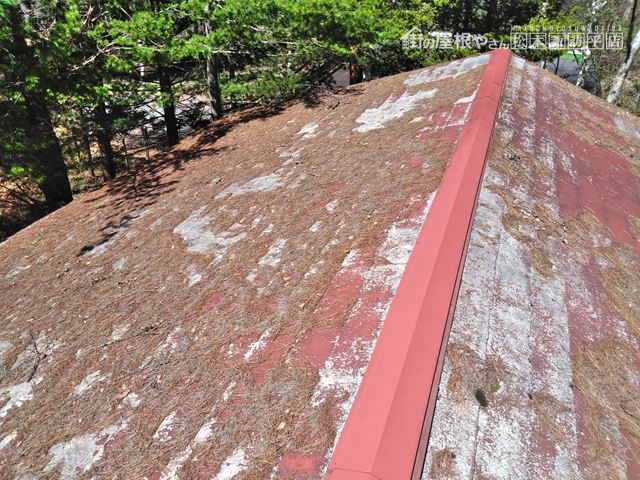 茅野市豊平 屋根・軒天