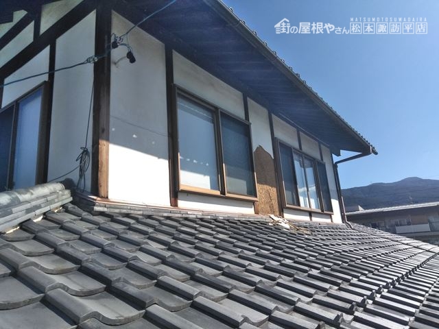 松本市元町漆喰補修