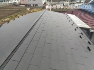 上伊那郡箕輪町I邸物置屋根葺き替え