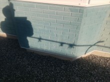 茅野市玉川屋根壁現調