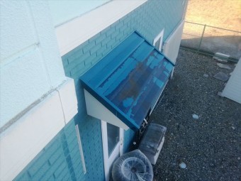 茅野市玉川屋根壁現調