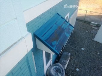 茅野市玉川屋根壁現調