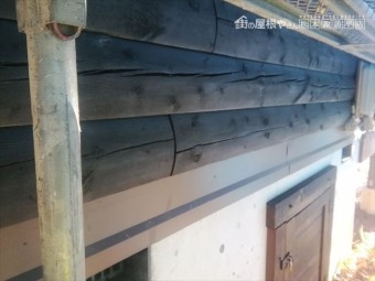 諏訪山荘屋根壁修繕